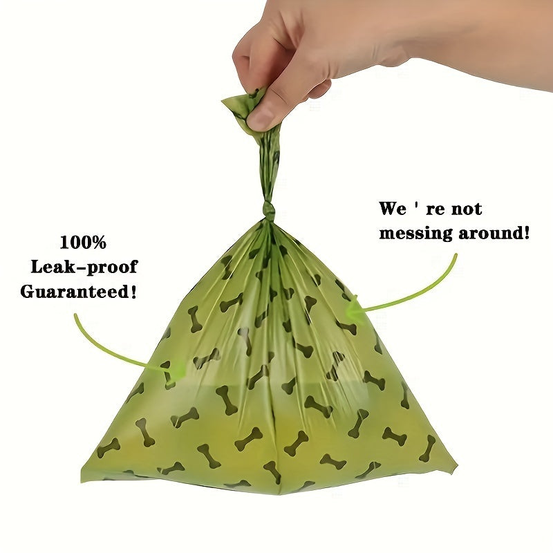 Environmentally Friendly Biodegradable Dog Poop Bag Dispenser Dog Poop Bags Thickened Poop Bags Leak-Proof Dog Waste Bags For Pet Supplies
