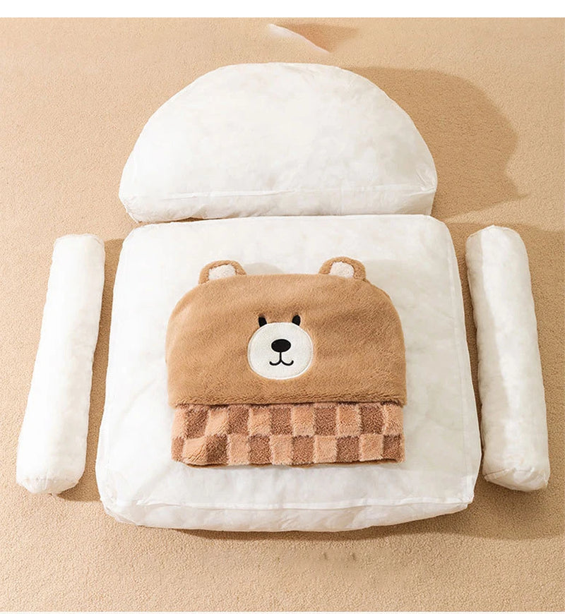 Cozy Pet Bed for Small Dogs and Cats