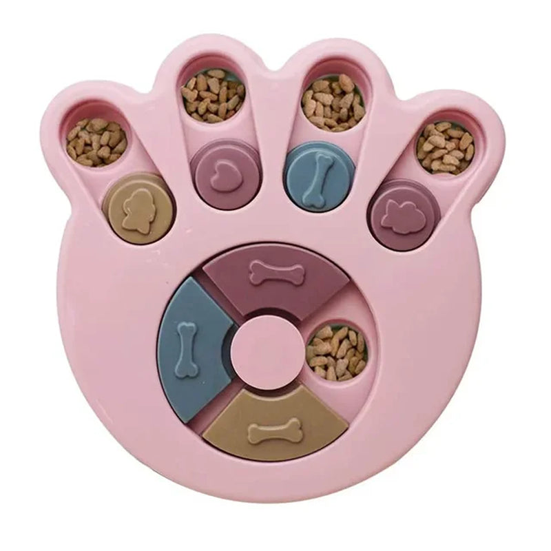 Dog Puzzle Slow Feeder Interactive Food Dispenser Non-Slip