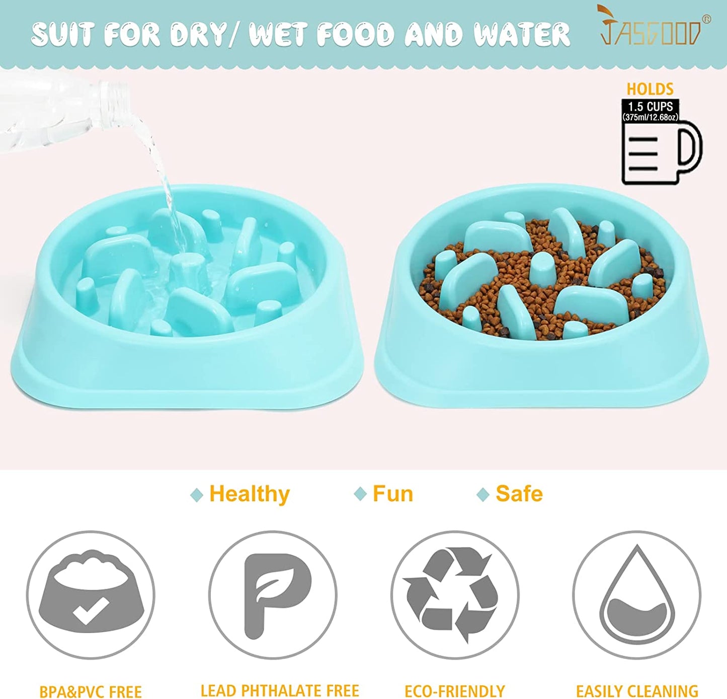 Slow Feeder Dog Bowl