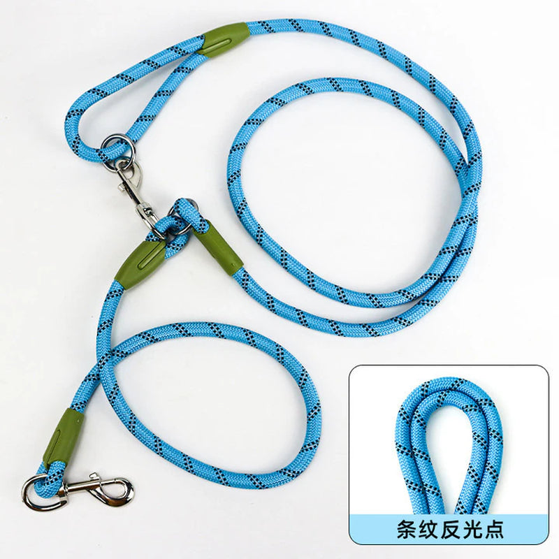 Hands Free Reflective Nylon Dog Leash