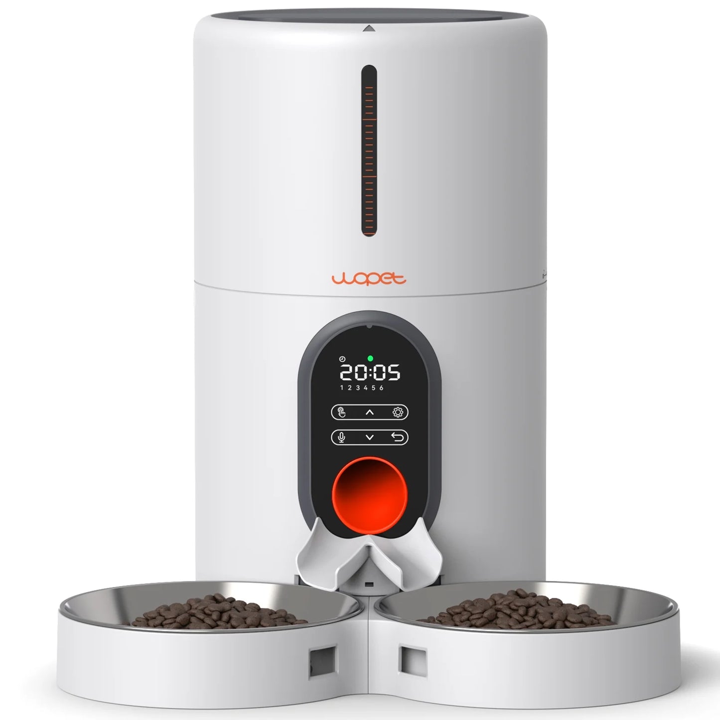 Automatic Pet Food Dual Bowl Dispenser
