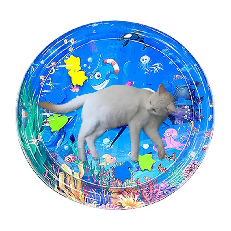 Sensory Water Play Mat for Cats