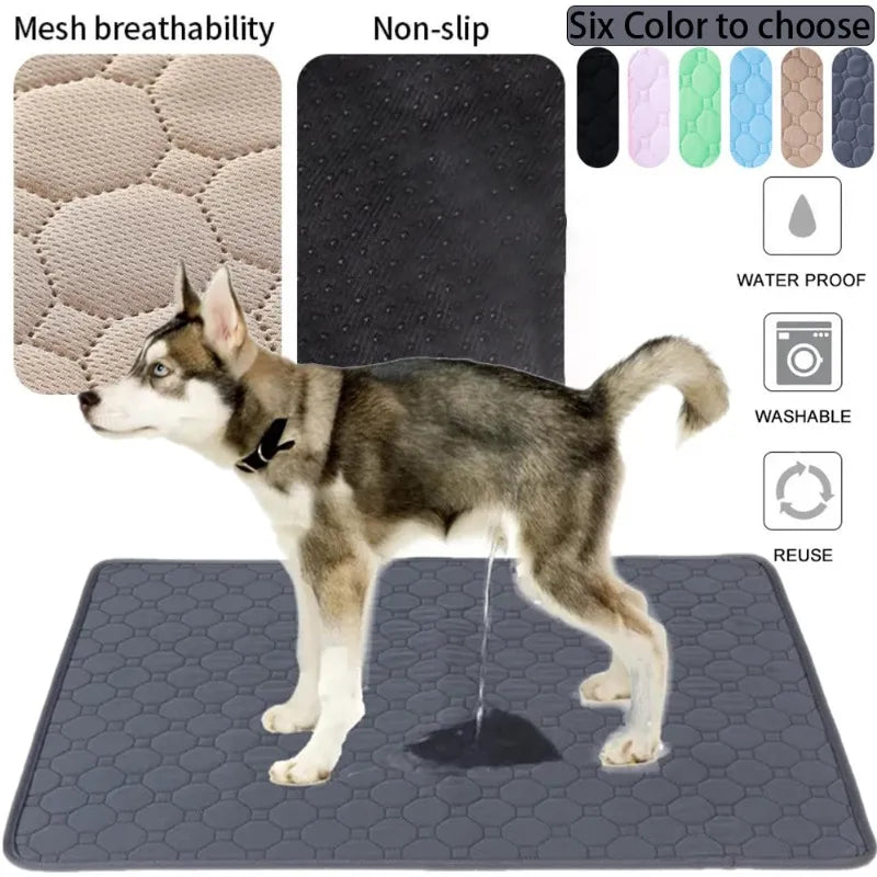 Reusable Absorbent Dog Pee Pad, Puppy Training Pad Pet