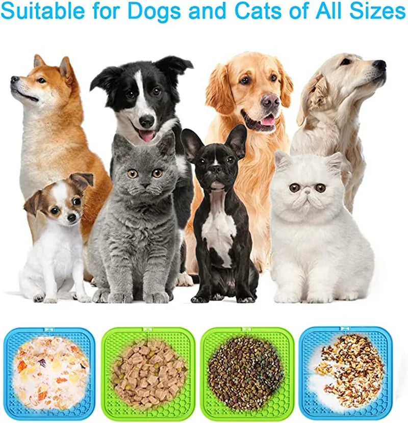Silicone Pet Licking Pad Distracted Food Pad