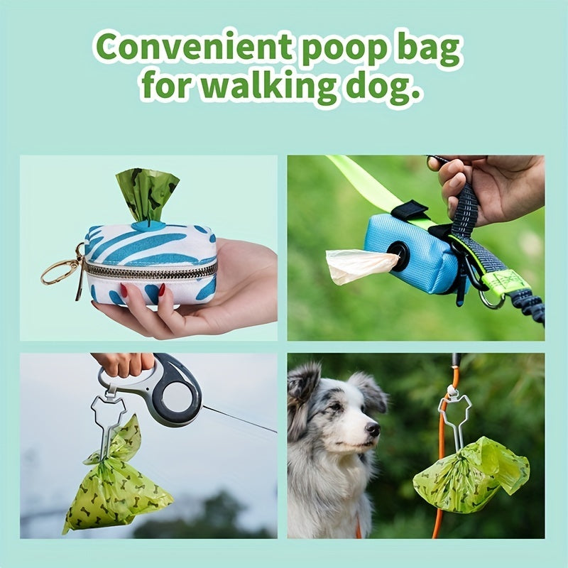 Environmentally Friendly Biodegradable Dog Poop Bag Dispenser Dog Poop Bags Thickened Poop Bags Leak-Proof Dog Waste Bags For Pet Supplies