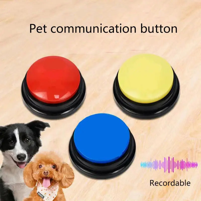 Recordable Personalized Sound Buzzer Button Talking Dog Training Toy