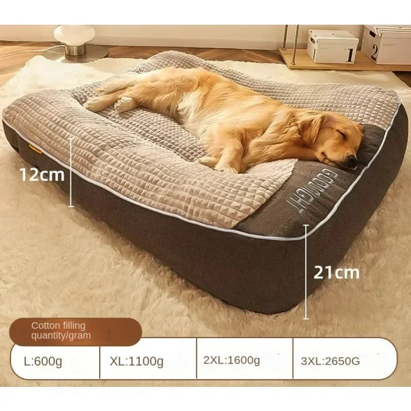 Pet Sofa Golden Fur Bed