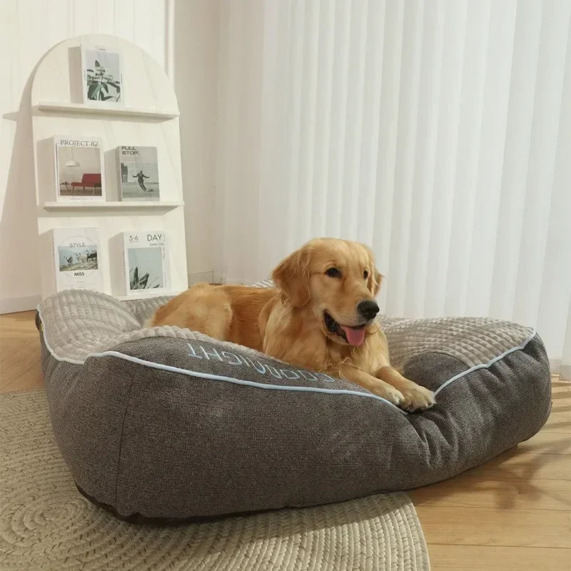 Pet Sofa Golden Fur Bed