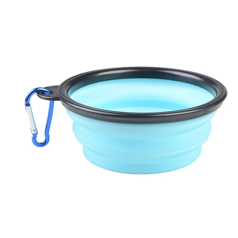 Collapsible Pet Silicone Bowl 