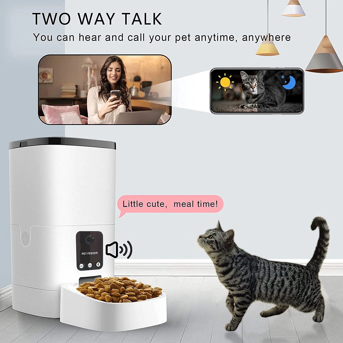 Automatic Timed Pet Feeder