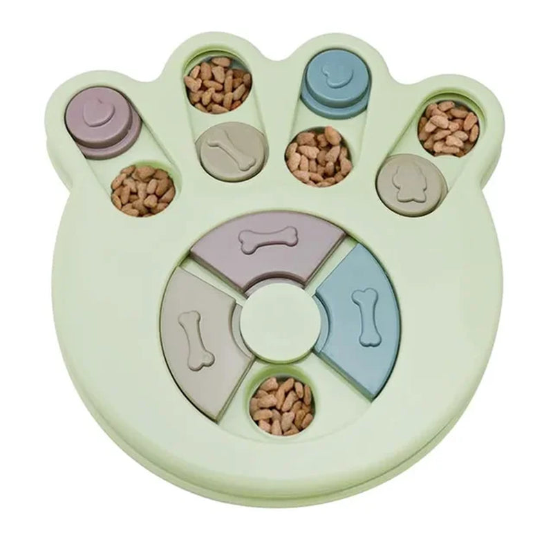 Dog Puzzle Slow Feeder Interactive Food Dispenser Non-Slip 