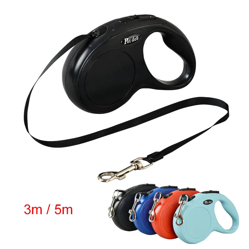 3M 5M Automatic Retractable Pet Leash for Small Medium Dogs