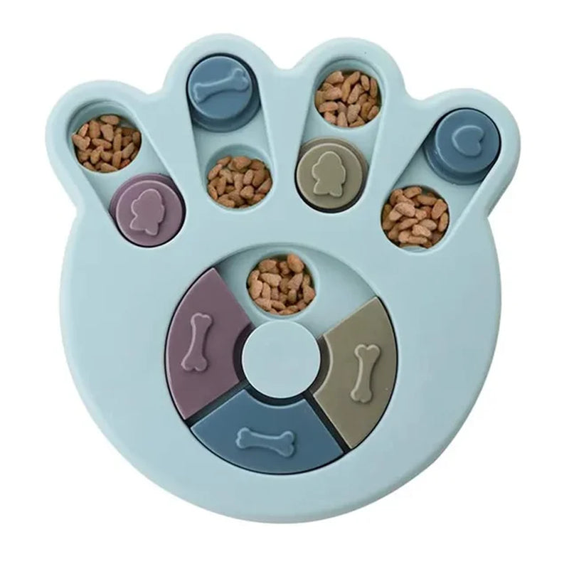 Dog Puzzle Slow Feeder Interactive Food Dispenser Non-Slip 