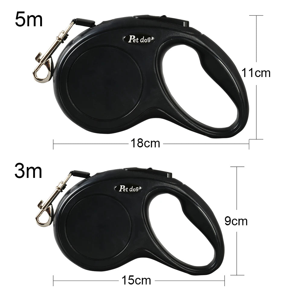 3M 5M Automatic Retractable Pet Leash for Small Medium Dogs