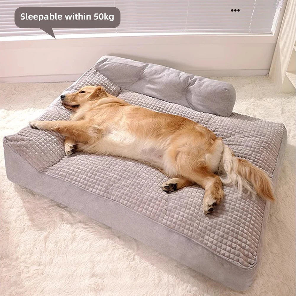 Large Soft Fleece Nest Dog Bed