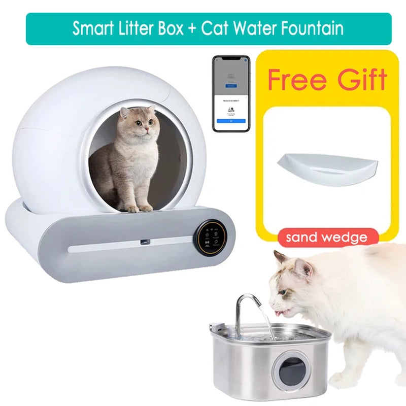 Automatic Self-Cleaning Smart Litter Box