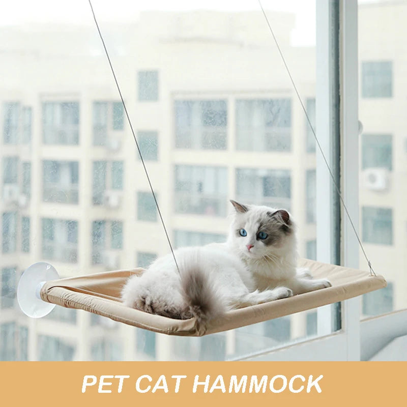 Hanging Cat Hammock - Window Seat Nest Bearing 20Kg