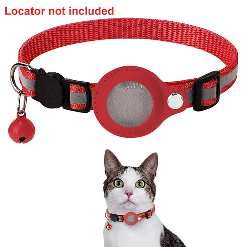 Cat Collar with Built in Apple Airtag Tracker case