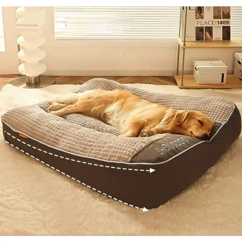 Pet Sofa Golden Fur Bed