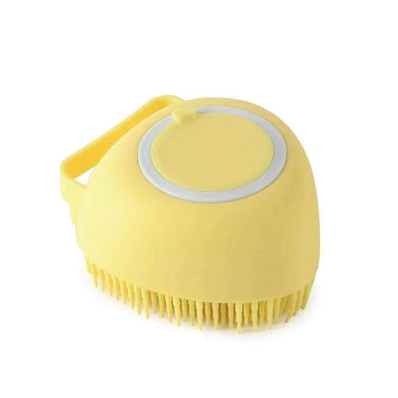 Pet Bath Massage Brush, Soft Safety Silicone, Pet Accessories for Dogs and Cats