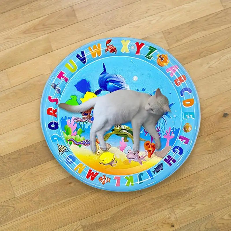 Sensory Water Play Mat for Cats 