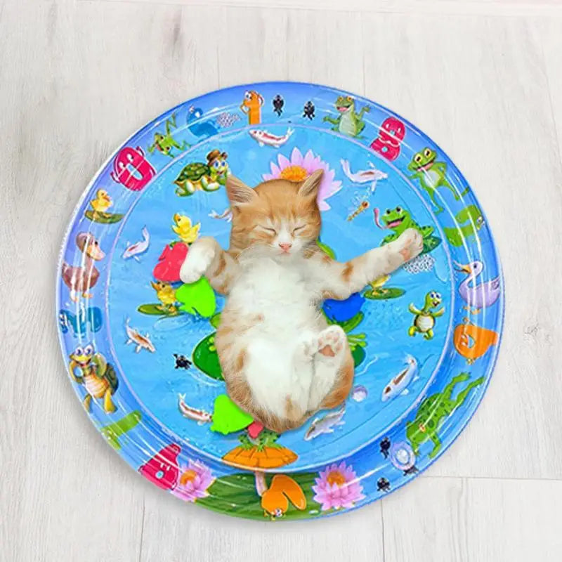 Sensory Water Play Mat for Cats 