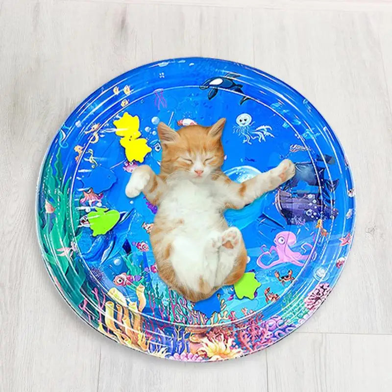 Sensory Water Play Mat for Cats 