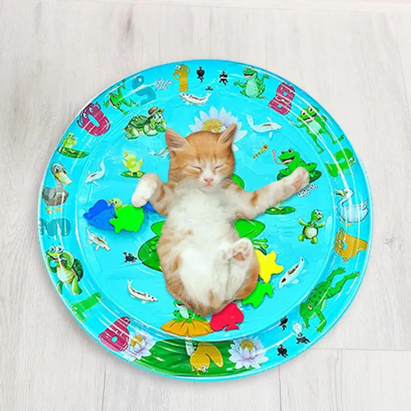 Sensory Water Play Mat for Cats 