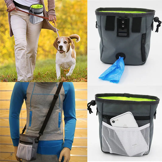 Portable Outdoor Dog Treat Pouch for Training