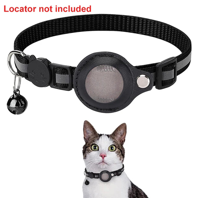 Cat Collar with Built in Apple Airtag Tracker case