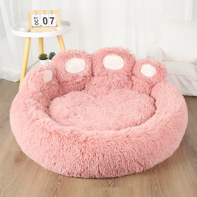 Plush Fluffy Dog Bed, Large Dogs Beds Bedding 