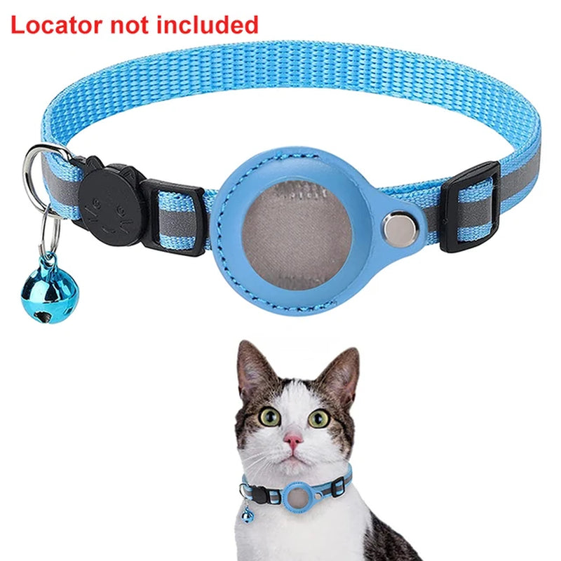 Cat Collar with Built in Apple Airtag Tracker case