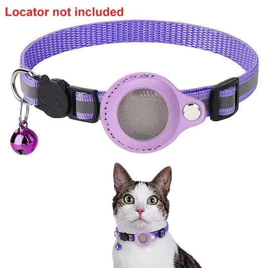 Cat Collar with Built in Apple Airtag Tracker case