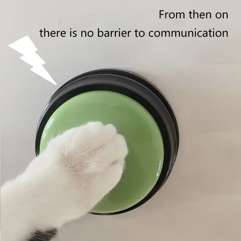 Recordable Personalized Sound Buzzer Button Talking Dog Training Toy