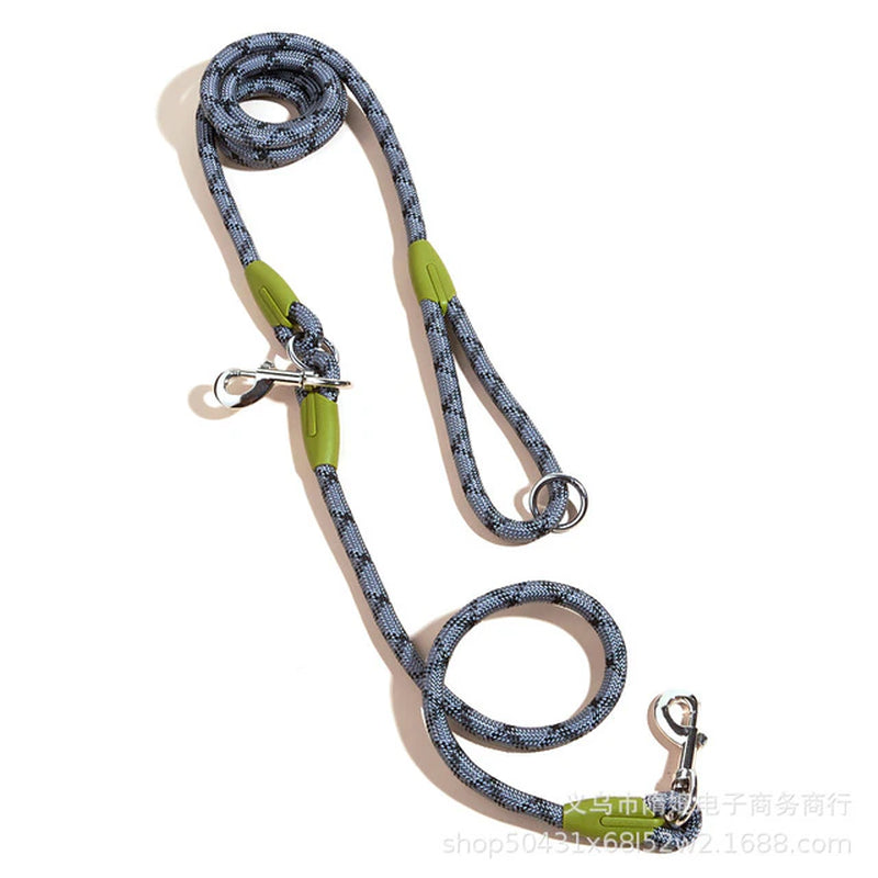  Hands Free Reflective Nylon Dog Leash