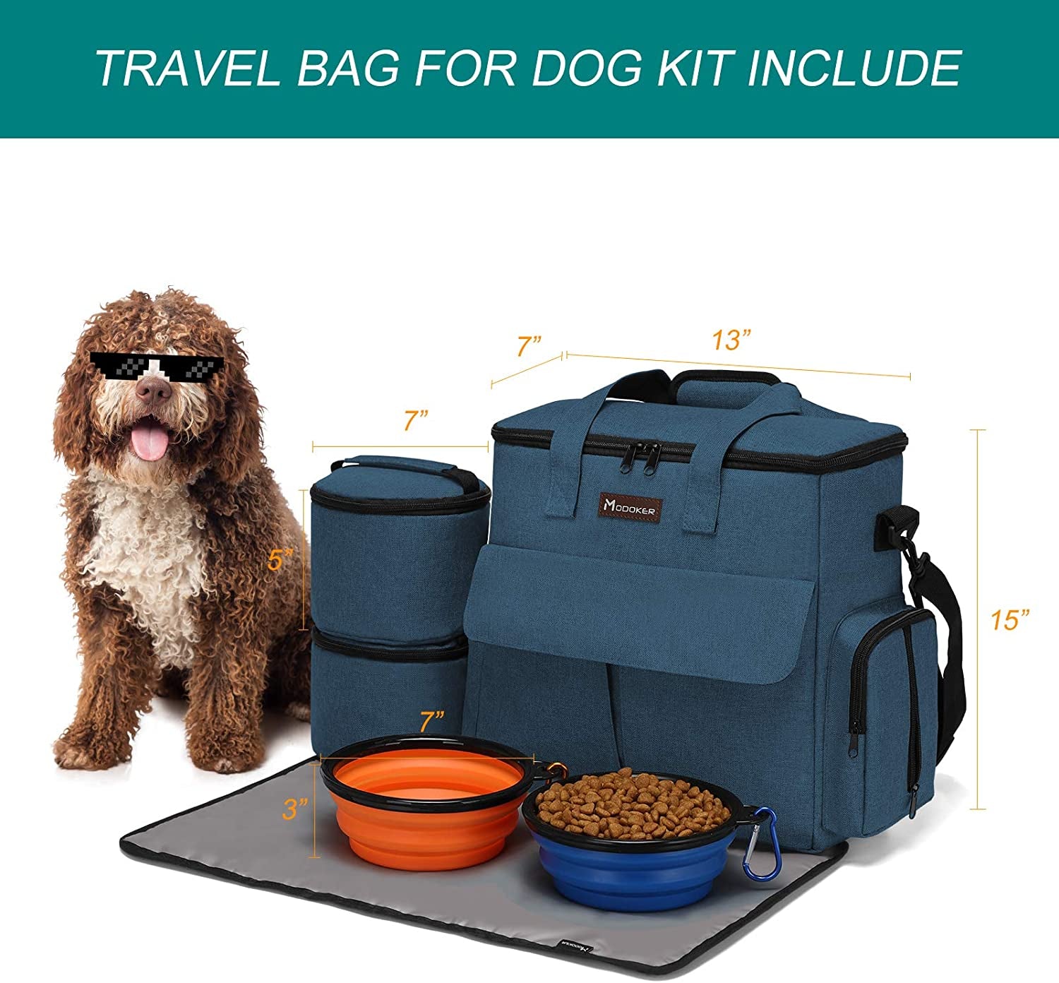  Multi-Function Pet Travel Set